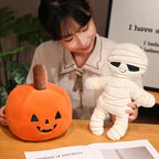 Spook-tacular Halloween Pumpkin Mummy Skull & Bone Plush Collection