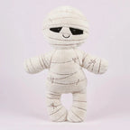 Chilling Skeleton and Mysterious Mummy Halloween Plush Toys